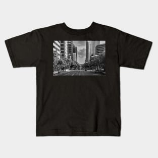 Downtown Austin,Texas Congress Avenue Kids T-Shirt